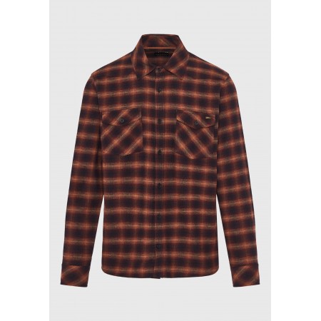 Funky Buddha Ανδρικό Πουκάμισο Καρό