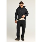 Funky Buddha Ανδρικό Παντελόνι Cargo Μαύρο