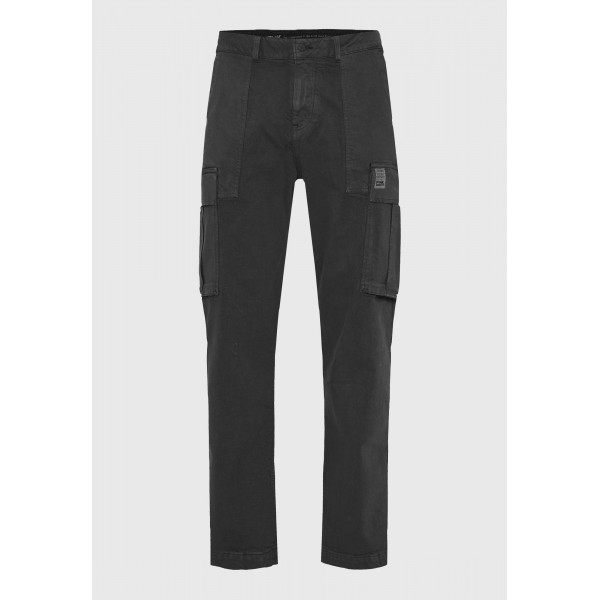 Funky Buddha Ανδρικό Παντελόνι Cargo (FBM012-033-02-BLACK)