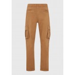 Funky Buddha Ανδρικό Παντελόνι Cargo (FBM012-033-02-CAMEL)
