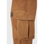 Funky Buddha Ανδρικό Παντελόνι Cargo (FBM012-033-02-CAMEL)