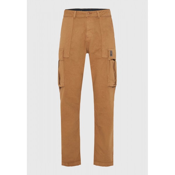 Funky Buddha Ανδρικό Παντελόνι Cargo (FBM012-033-02-CAMEL)