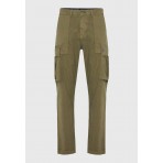 Funky Buddha Ανδρικό Παντελόνι Cargo (FBM012-033-02-HUNTER-GREEN)