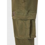 Funky Buddha Ανδρικό Παντελόνι Cargo (FBM012-033-02-HUNTER-GREEN)