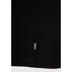Funky Buddha Ανδρικό Κοντομάνικο T-Shirt Μαύρο