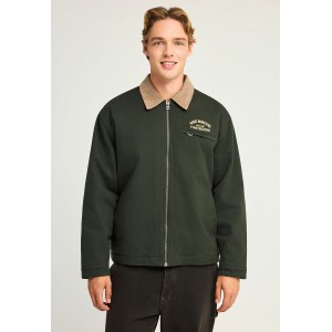 Funky Buddha Μπουφάν Bomber Ανδρικό (FBM012-036-01-PINE-GREEN)