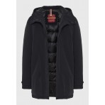 Funky Buddha Ανδρικό Casual Τζάκετ (FBM012-041-01-BLACK)