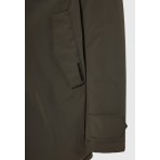Funky Buddha Ανδρικό Casual Τζάκετ (FBM012-041-01-DUSTY-OLIVE)