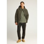Funky Buddha Ανδρικό Casual Τζάκετ (FBM012-041-01-DUSTY-OLIVE)
