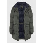 Funky Buddha Ανδρικό Φουσκωτό Τζάκετ (FBM012-044-01-PINE-GREEN)