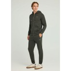 Funky Buddha Ανδρικό Παντελόνι Φόρμας Πράσινο