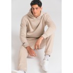 Funky Buddha Ανδρικό Αθλητικό Παντελόνι (FBM012-050-02-GREIGE)