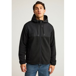Funky Buddha Ζακέτα Fleece Ανδρική (FBM012-050-06-BLACK)