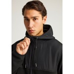 Funky Buddha Ζακέτα Fleece Ανδρική (FBM012-050-06-BLACK)