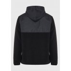Funky Buddha Ζακέτα Fleece Ανδρική (FBM012-050-06-BLACK)
