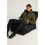 Funky Buddha Ζακέτα Fleece Ανδρική (FBM012-050-06-DUSTY-OLIVE)