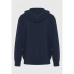 Funky Buddha Ανδρικό Πλεκτό Με Λαιμόκοψη (FBM012-050-09-NAVY)