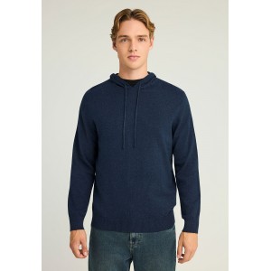 Funky Buddha Ανδρικό Πλεκτό Με Λαιμόκοψη (FBM012-050-09-NAVY)