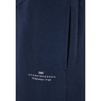 Funky Buddha Ανδρικό Παντελόνι Φόρμας Μπλε Σκούρο