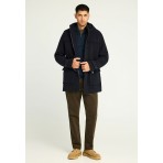 Funky Buddha Ανδρικό Παλτό (FBM012-052-01-NAVY)