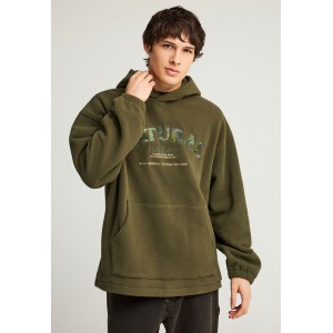 Funky Buddha Hoodie Ανδρικό (FBM012-053-06-DUSTY-OLIVE)