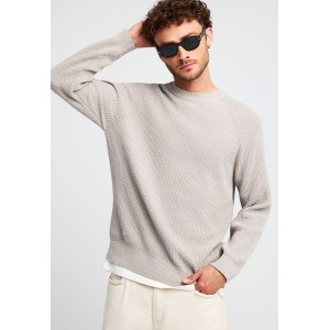 Funky Buddha Knitted Μπλούζα Πλεκτή Ανδρική (FBM012-053-09-ASH)