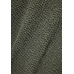 Funky Buddha Ανδρική Μακρυμάνικη Πλεκτή Μπλούζα Με Λαιμόκοψη Λαδί