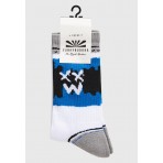 Funky Buddha Ανδρικές Κάλτσες (FBM012-053-10-WHITE)
