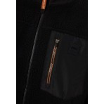 Funky Buddha Ανδρική Ζακέτα Φούτερ (FBM012-054-06-BLACK)