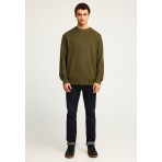 Funky Buddha Ανδρικό Πουλόβερ Χακί