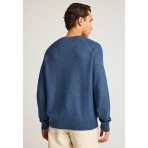 Funky Buddha Ανδρικό Πουλόβερ Ίντιγκο