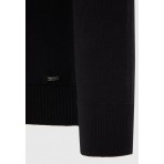 Funky Buddha Ανδρικό Πλεκτό Με Φερμουάρ (FBM012-055-09-BLACK)