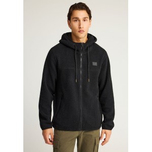 Funky Buddha Ζακέτα Fleece Ανδρική (FBM012-056-06-BLACK)