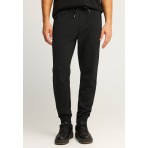 Funky Buddha Ανδρικό Παντελόνι Φόρμας Μαύρο