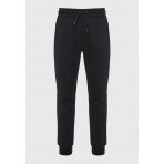 Funky Buddha Ανδρικό Παντελόνι Φόρμας Μαύρο