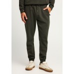 Funky Buddha Ανδρικό Παντελόνι Φόρμας Χακί