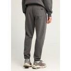 Funky Buddha Ανδρικό Αθλητικό Παντελόνι Φόρμας Γκρι Σκούρο