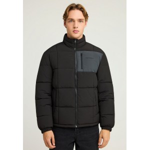 Funky Buddha Ανδρικό Φουσκωτό Τζάκετ (FBM012-060-01-BLACK)