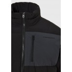 Funky Buddha Ανδρικό Φουσκωτό Τζάκετ (FBM012-060-01-BLACK)
