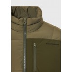 Funky Buddha Ανδρικό Φουσκωτό Τζάκετ (FBM012-060-01-KHAKI)