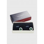 Funky Buddha Ανδρικές Ψηλές Κάλτσες Μπλε Σκούρο 2 Ζευγάρια