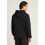 Funky Buddha Ανδρική Φούτερ Με Κουκούλα (FBM012-061-06-BLACK)