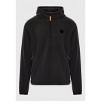Funky Buddha Ανδρική Φούτερ Με Κουκούλα (FBM012-061-06-BLACK)