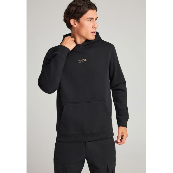 Funky Buddha Ανδρικό Φούτερ Με Κουκούλα (FBM012-062-06-BLACK)