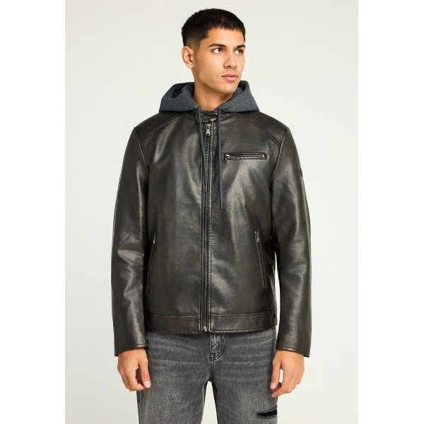 Funky Buddha Ανδρικό Τζάκετ Casual (FBM012-063-01-DK-BROWN)