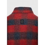 Funky Buddha Ανδρικό Πουκάμισο Καρό (FBM012-063-05-BRICK)