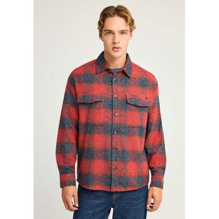 Funky Buddha Ανδρικό Μακρυμάνικο Πουκάμισο Καρό