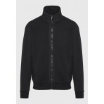 Funky Buddha Ανδρική Ζακέτα Πικέ (FBM012-064-06-BLACK)