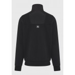 Funky Buddha Ανδρική Ζακέτα Πικέ (FBM012-064-06-BLACK)