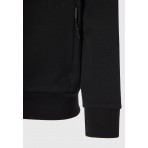 Funky Buddha Ανδρική Ζακέτα Πικέ (FBM012-064-06-BLACK)